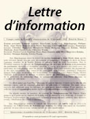 Lettre Information n°27